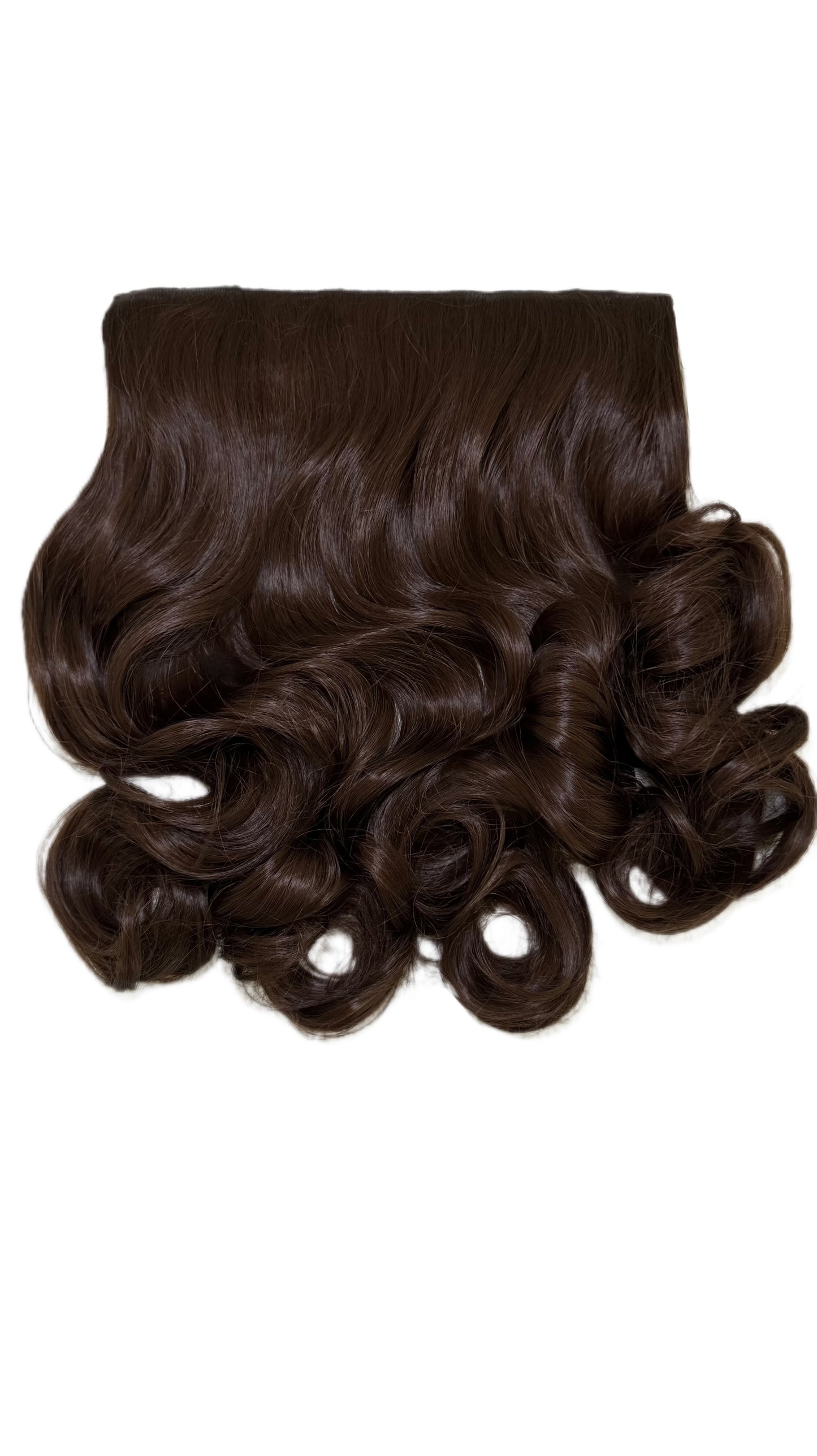 One piece curly extension 22 inch