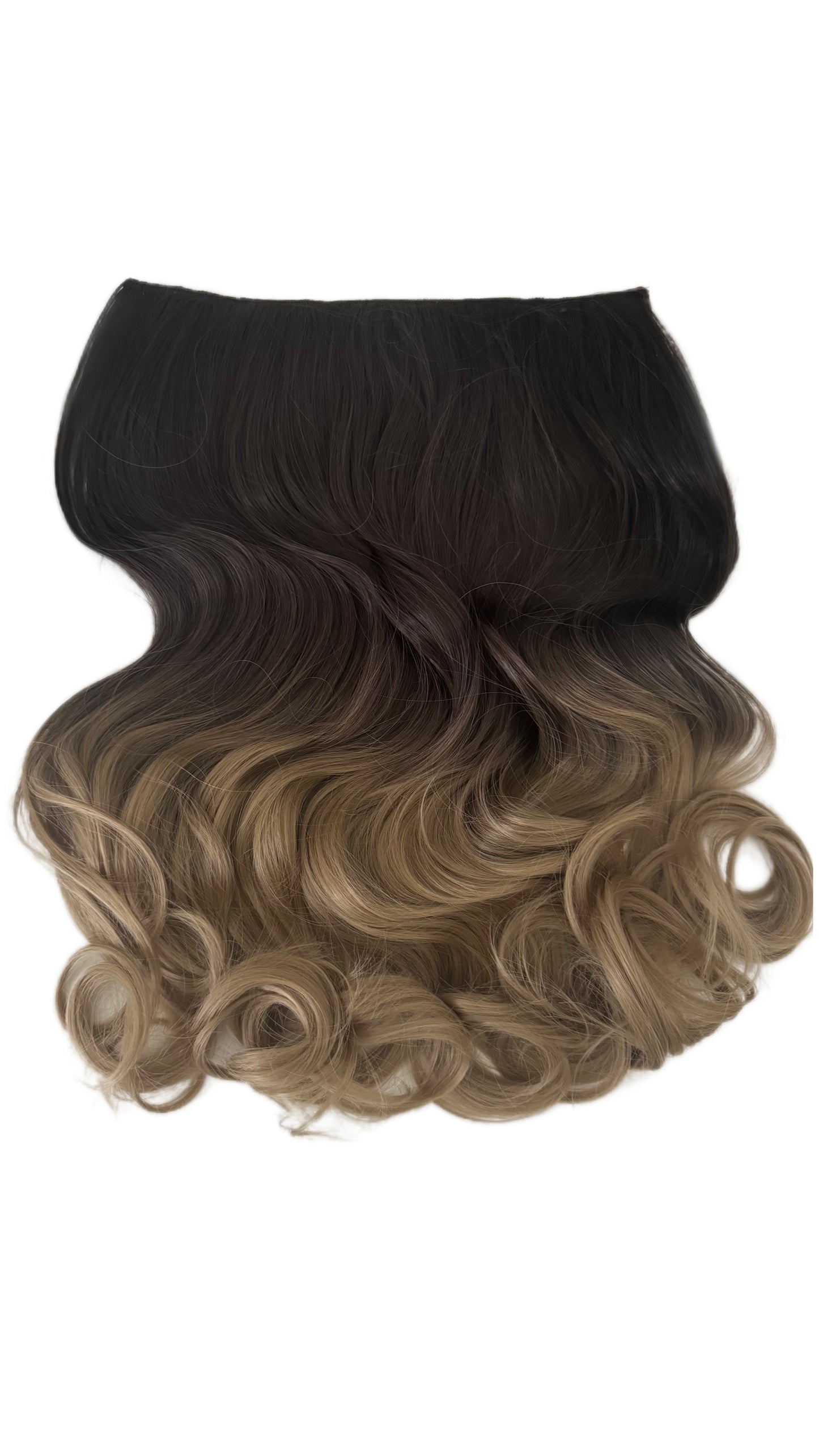 One piece curly extension 22 inch