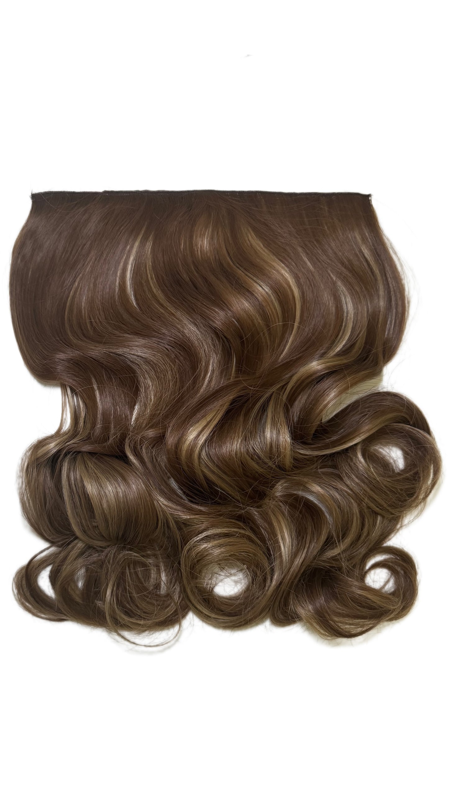 One piece curly extension 22 inch