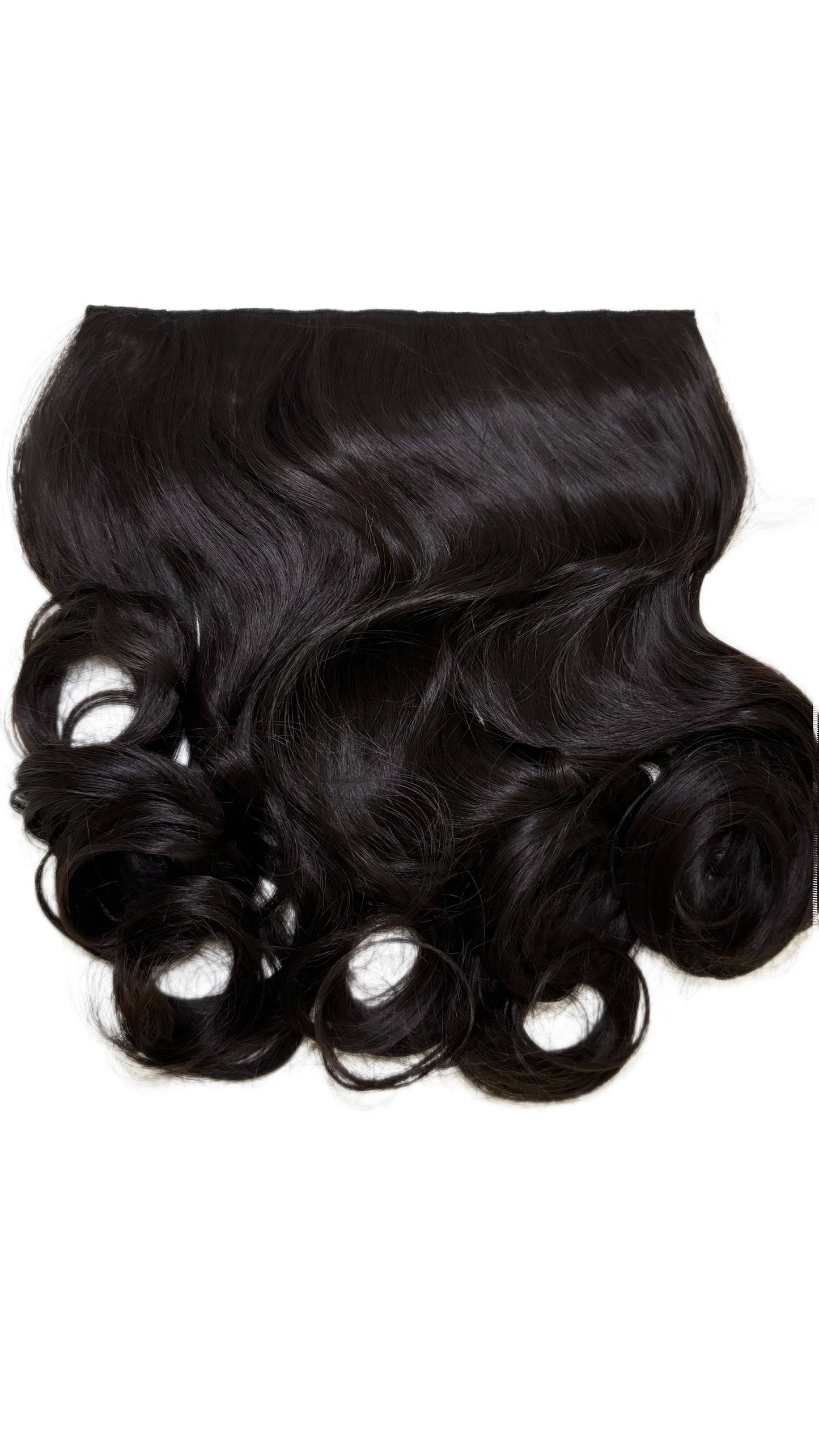 One piece curly extension 22 inch