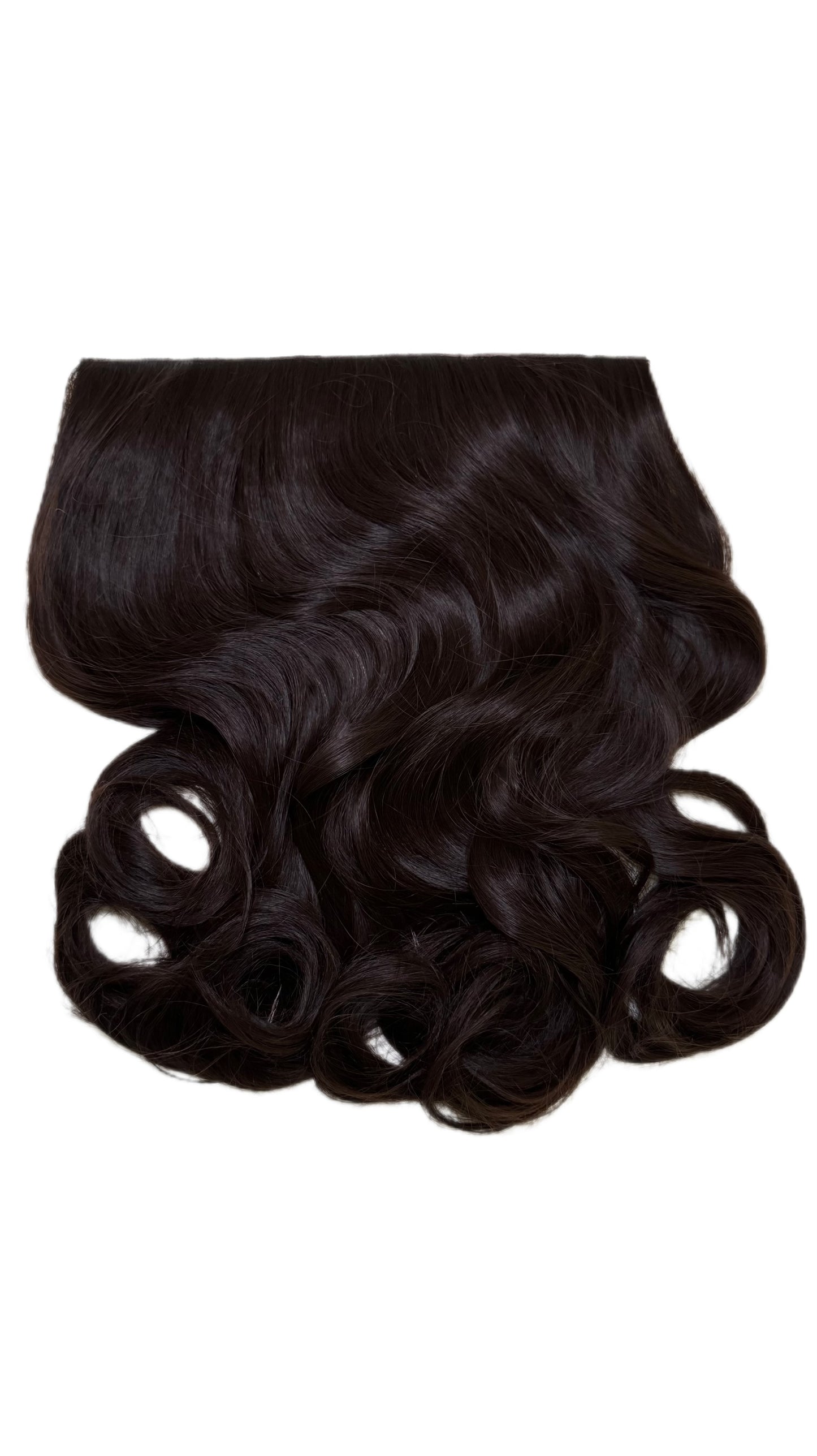 One piece curly extension 22 inch